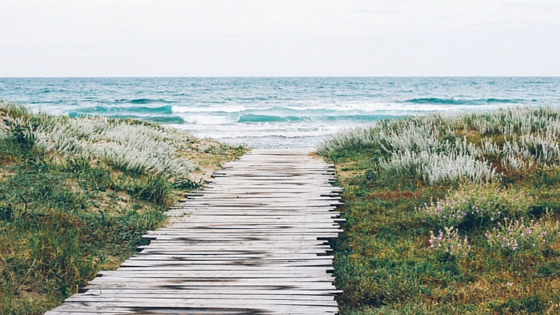 walkway to beach